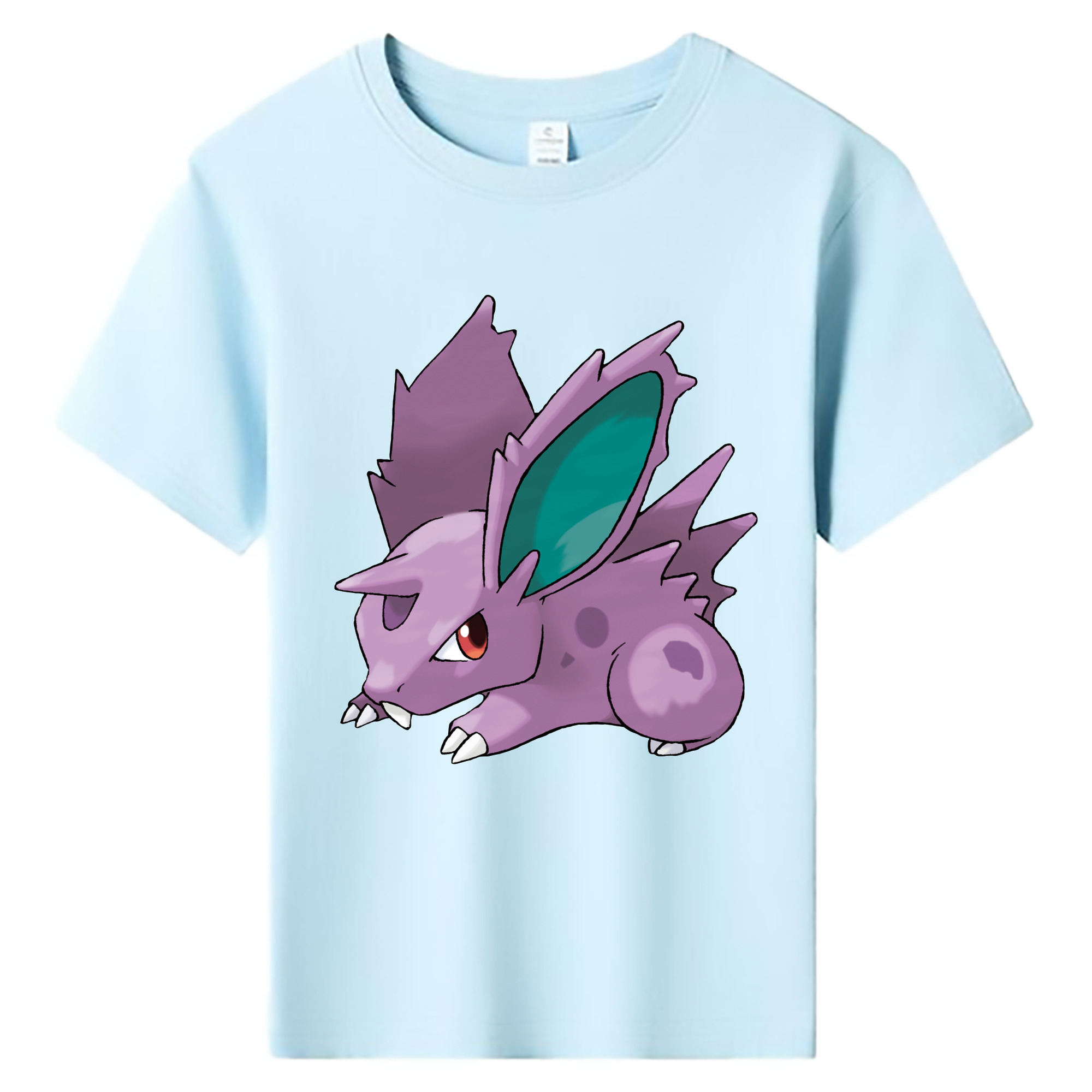 （画像用） ポケットモンスター Pokémon 綿100％キッズTシャツ（フロントプリント）